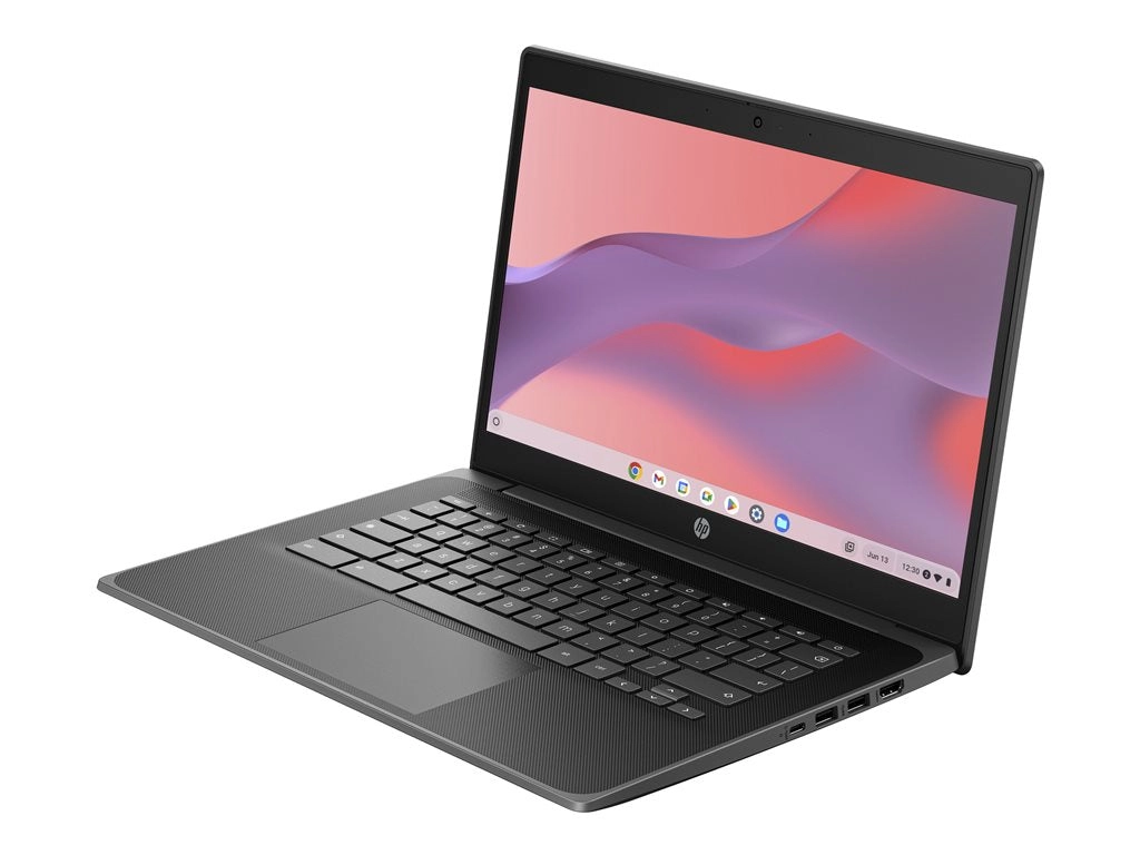 HP Fortis 14 G11 Chromebook - 180-degree hinge design - Intel N-series - N100 / up to 3.4 GHz - Chrome OS - UHD Graphics - 4 9R389UT#ABA