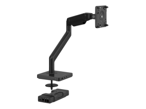 Humanscale M2.1 - Mounting kit (monitor arm) - for LCD display - black with black trim - mounting interface: 100 x 100 mm - desk-mountable M21M33BBBTBNA