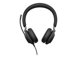 Jabra Evolve2 40 SE UC Stereo - Headset - on-ear - wired - USB-C - noise isolating - Optimized for UC 24189-989-889