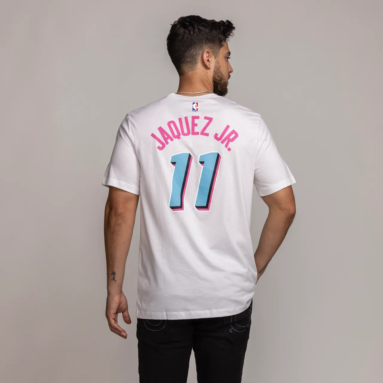 Jaime Jaquez Jr. Nike Original Vice Name & Number Tee