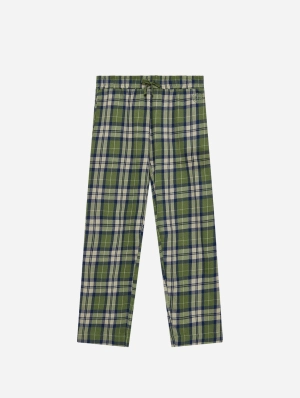 Jim Jam Women's GOTS Organic Cotton Pyjama Bottoms | Pine Green