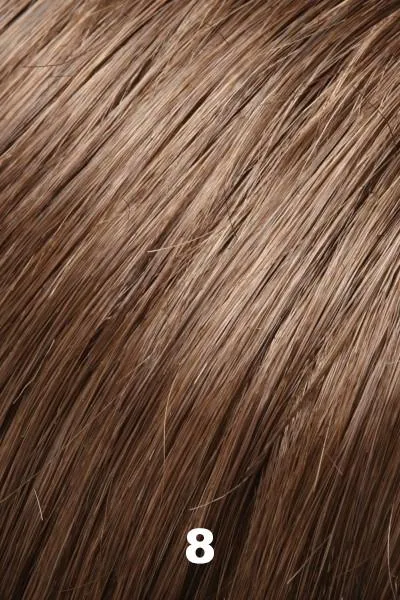 Jon Renau Toppers - EasiPart XL French 12" (#753) - Remy Human Hair