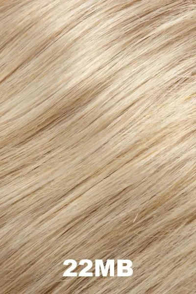 Jon Renau Toppers - EasiPart XL French 12" (#753) - Remy Human Hair