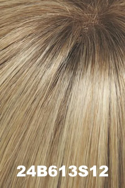Jon Renau Toppers - EasiPart XL French 12" (#753) - Remy Human Hair