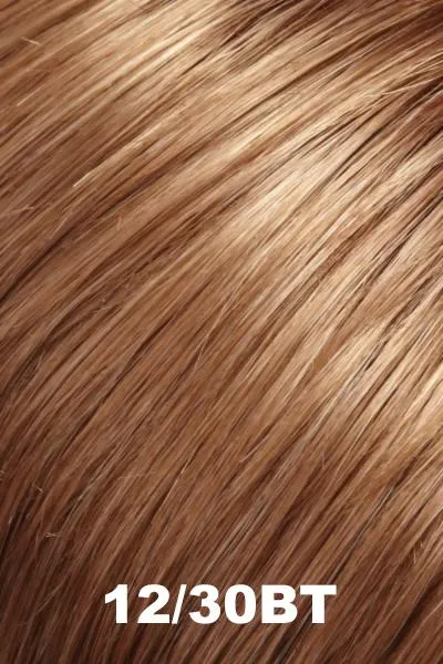 Jon Renau Toppers - EasiPart XL French 12" (#753) - Remy Human Hair