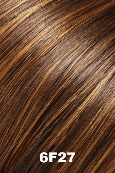 Jon Renau Toppers - EasiPart XL French 12" (#753) - Remy Human Hair