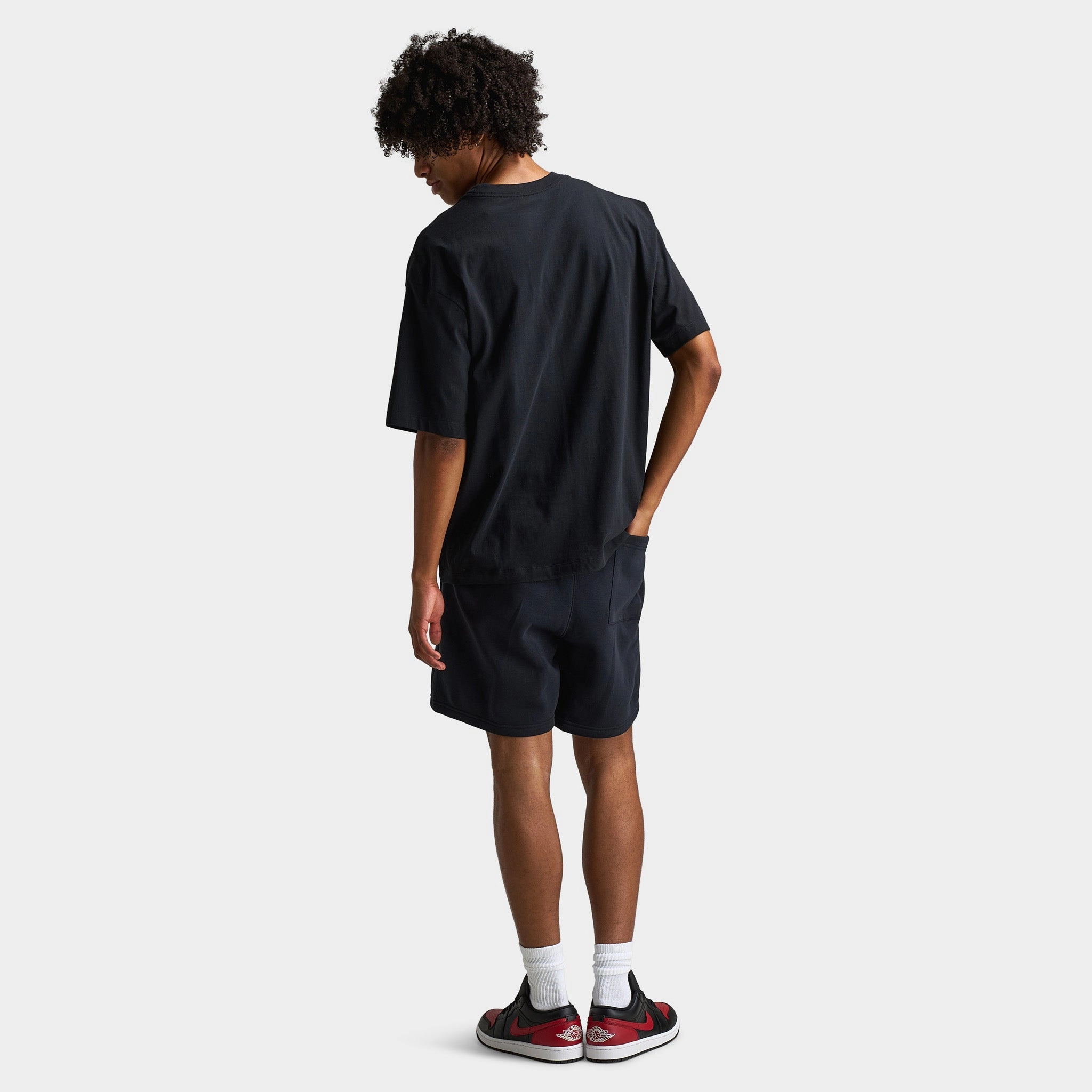 Jordan Graphic T-Shirt Black / Sail - Gym Red