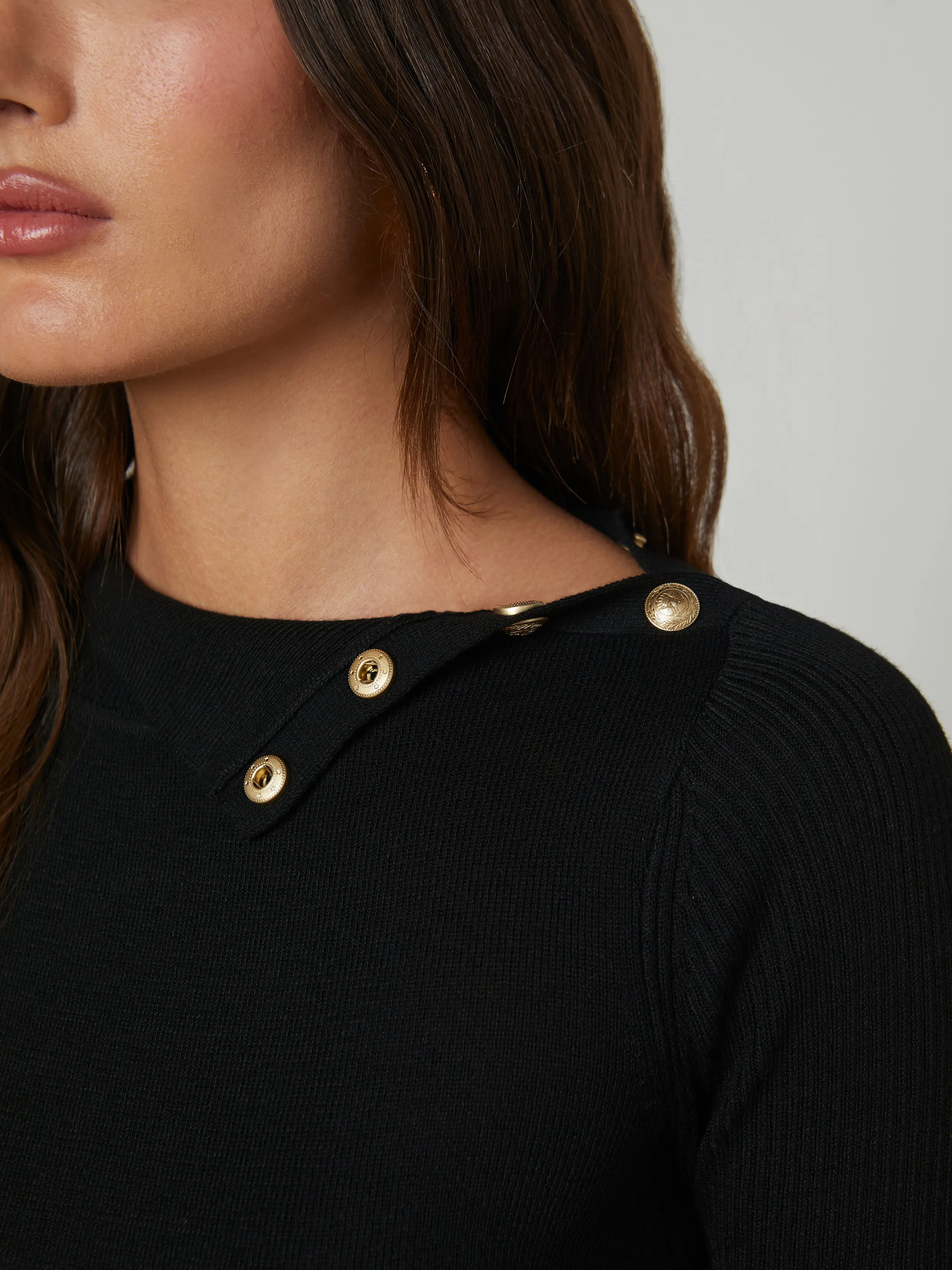 Kamdyn Cropped Turtleneck