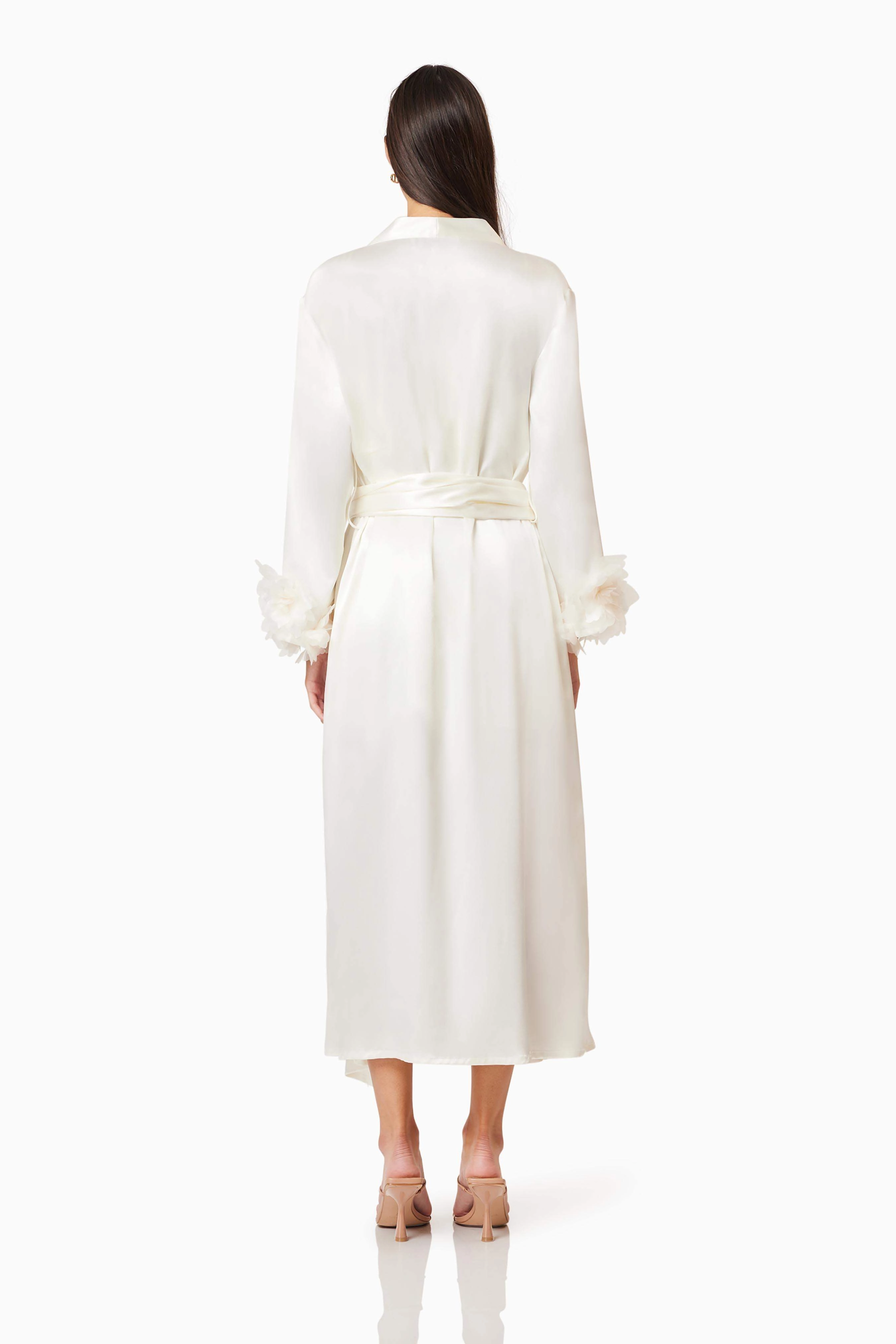Katalina Robe in White