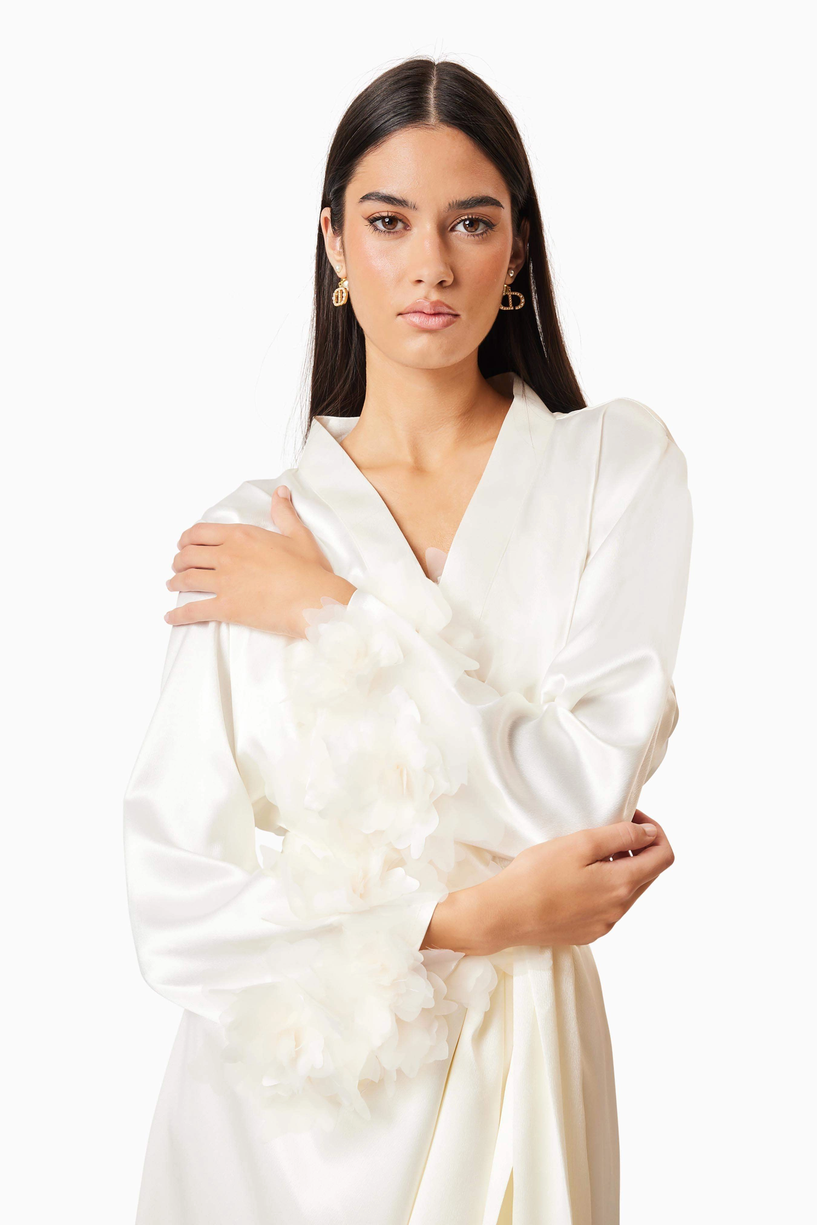 Katalina Robe in White