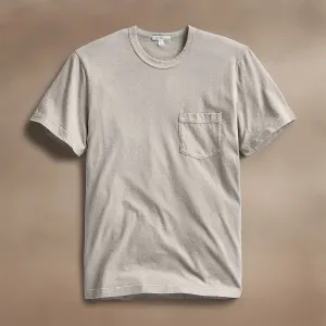 Lightweight Jersey Pocket Tee - Salt Pigment