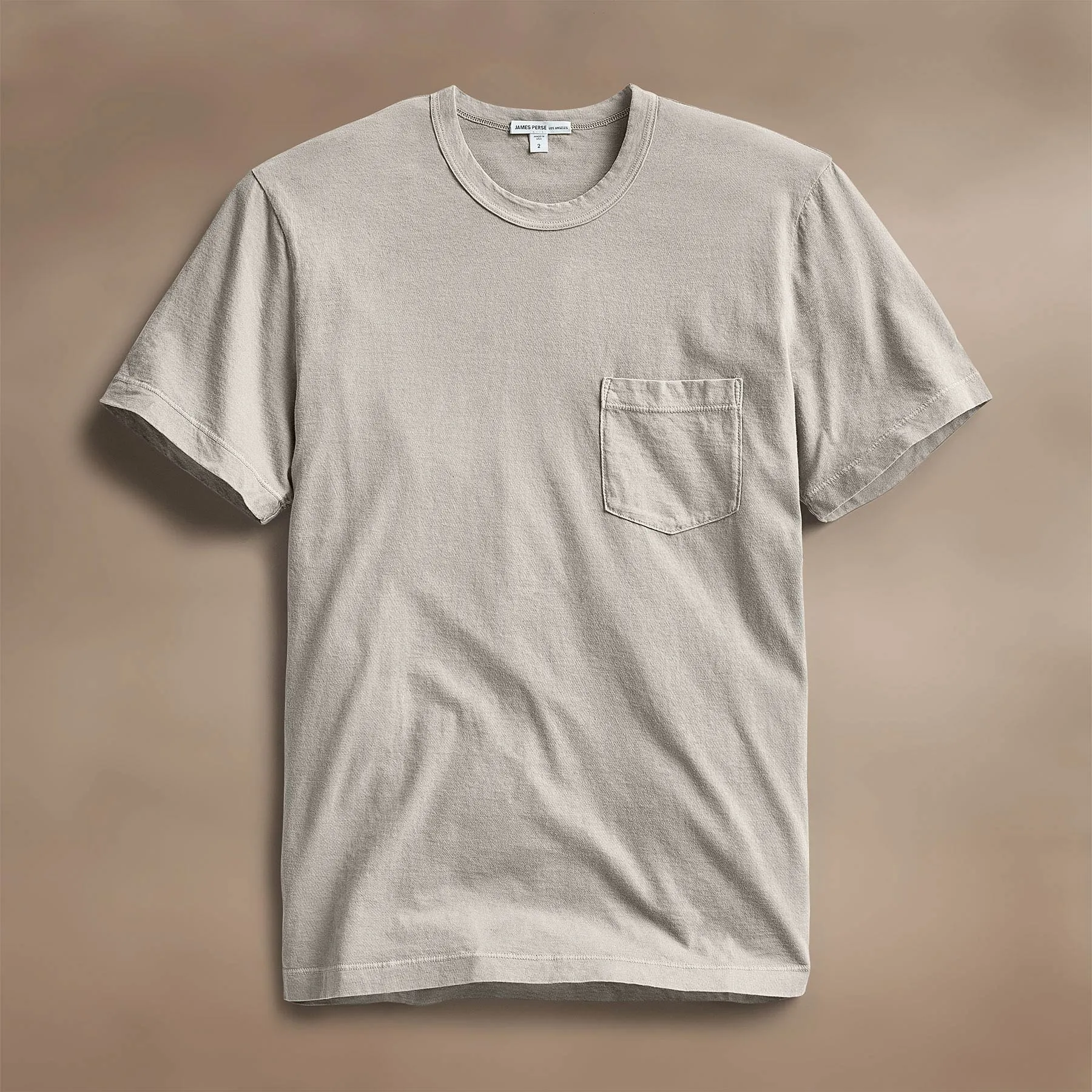 Lightweight Jersey Pocket Tee - Salt Pigment