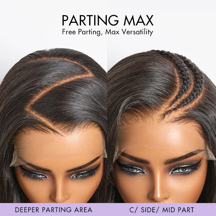 Luvme Hair Pre-Knotless PartingMax Super Natural Silky Straight Glueless 7x6 Closure HD Lace Wig
