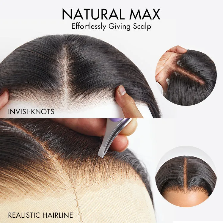 Luvme Hair Pre-Knotless PartingMax Super Natural Silky Straight Glueless 7x6 Closure HD Lace Wig