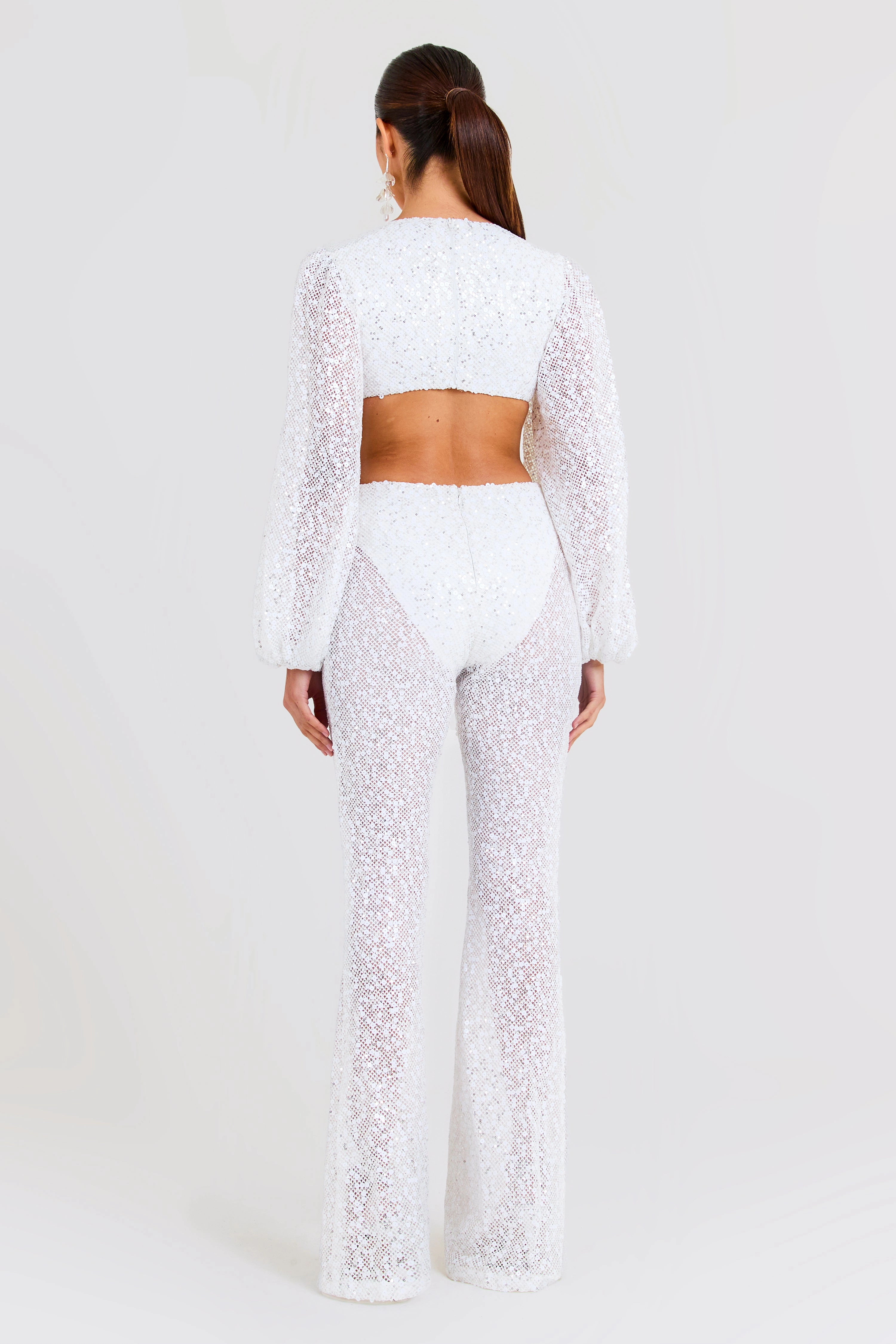 Madison White Jumpsuit
