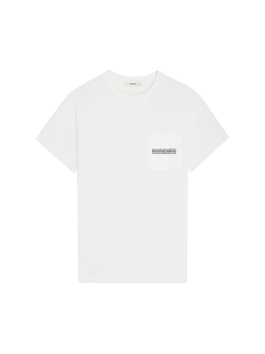 Mens 365 Lightweight Pocket T-Shirt—off-white