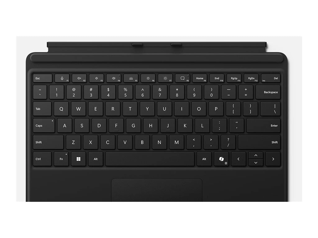 Microsoft Surface Pro Keyboard - Keyboard - with accelerometer, touchpad, Surface Slim Pen 2 storage and charging tray - QWERTY 8XB-00162