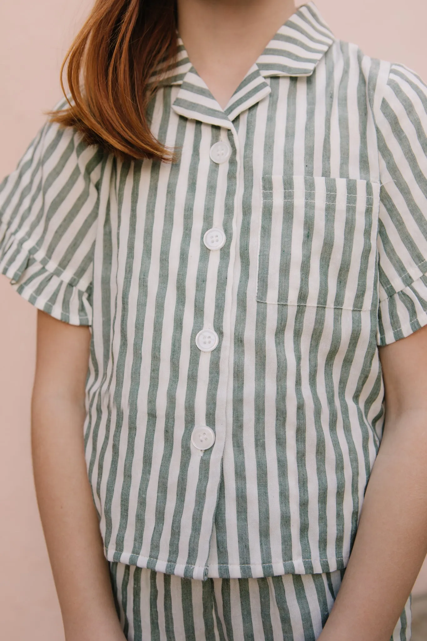 Mini Zuma Set in Green Stripe