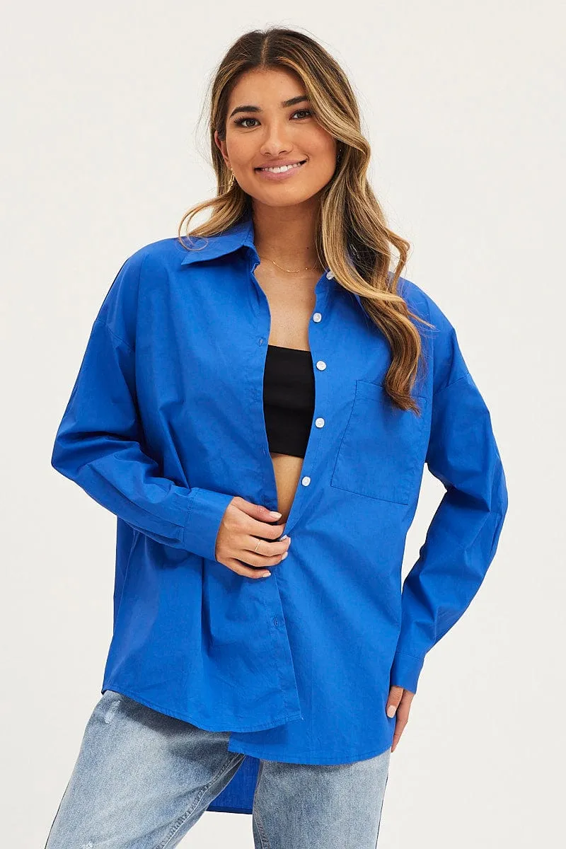 Navy Long Sleeve Shirt