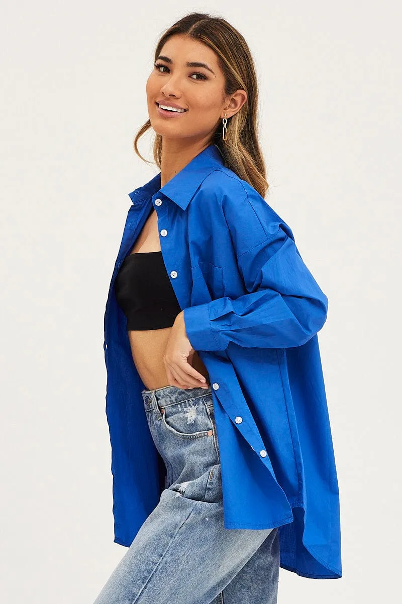 Navy Long Sleeve Shirt