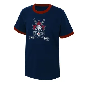 NHL - Kids' (Junior) Winnipeg Jets Ice City T-Shirt (HK5B7HDLK WNP)