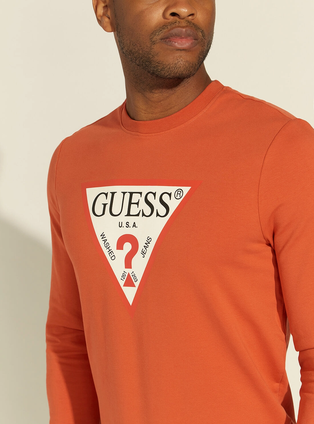 Orange Audley Fleece Jumper