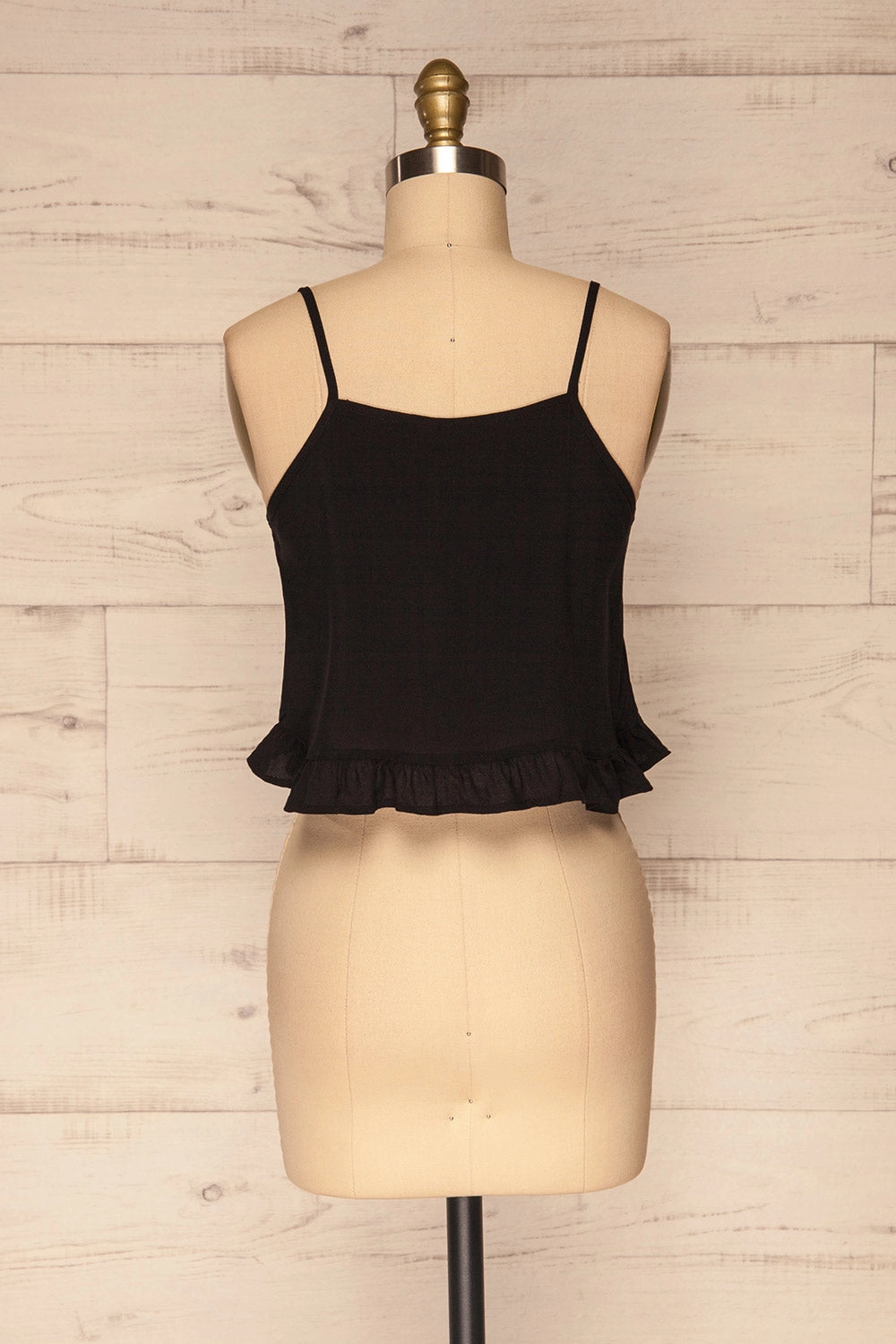 Pabianice Black | Crop Top