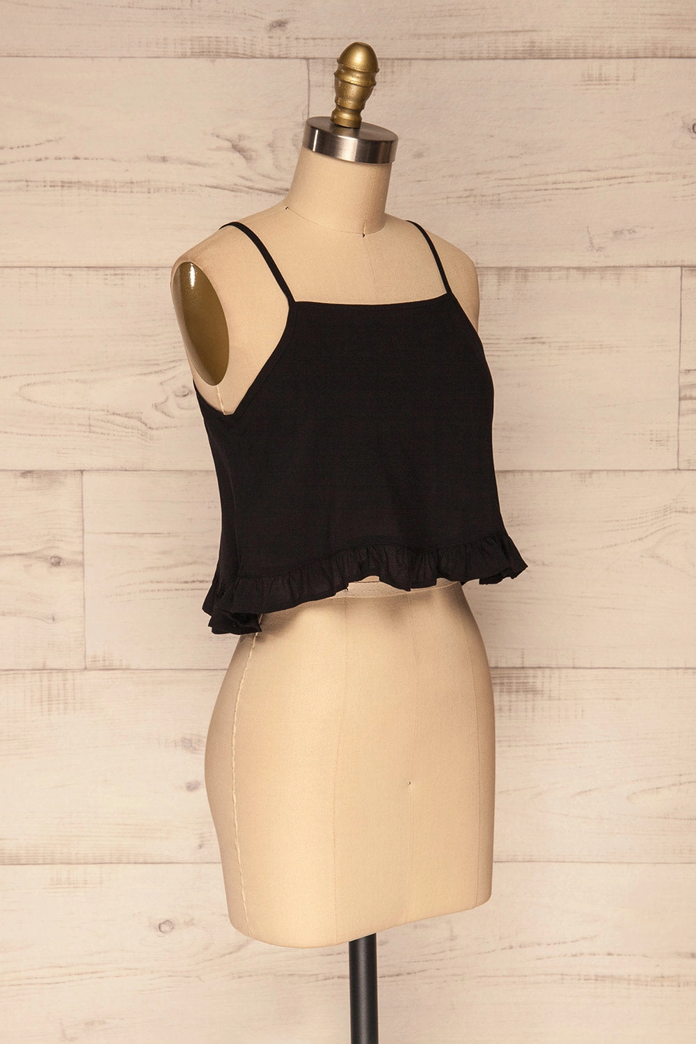 Pabianice Black | Crop Top