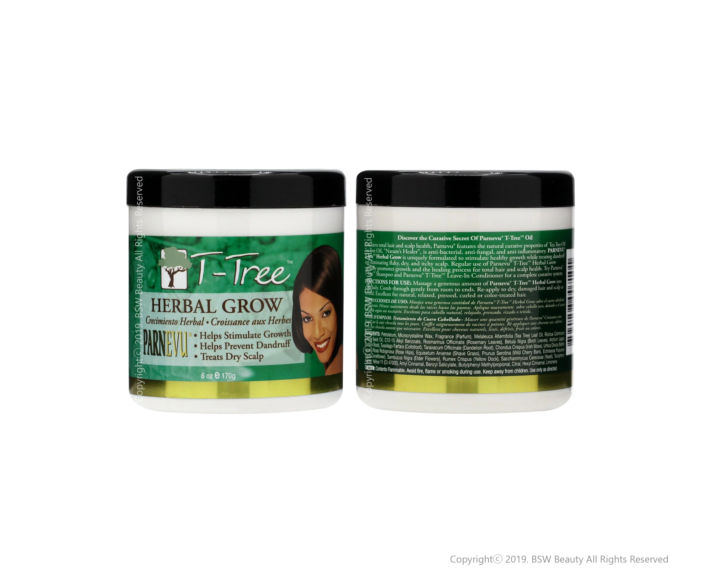PARNEVU T-TREE HERBAL GROW 6oz