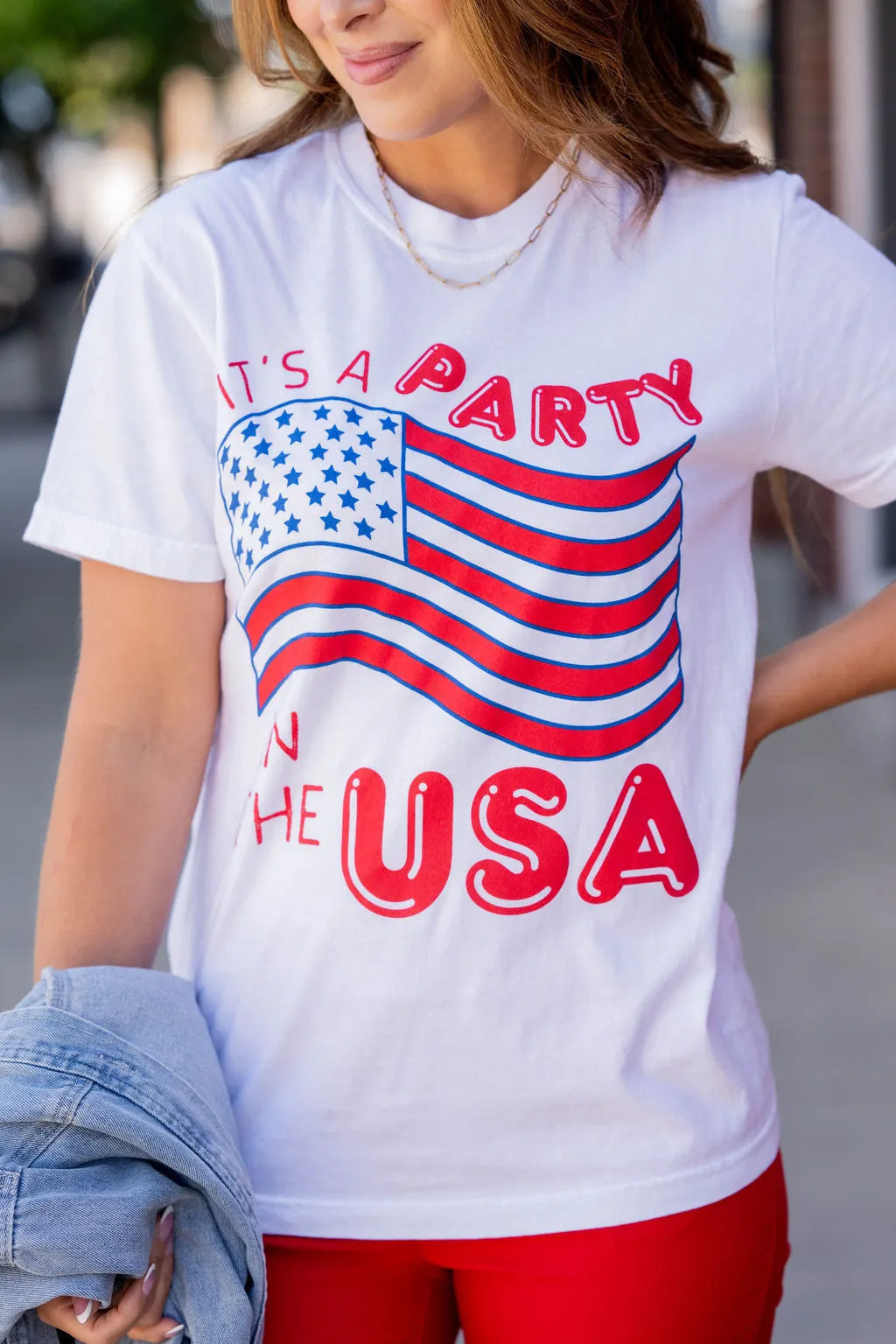 Party In The USA Graphic Tee