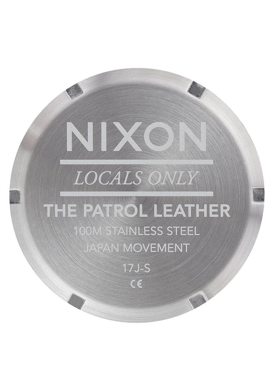 Patrol Leather - Navy / Saddle