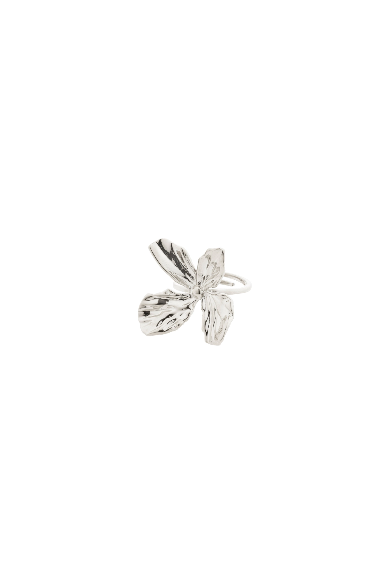 Pilgrim Dream Statement Ring Silver Plated