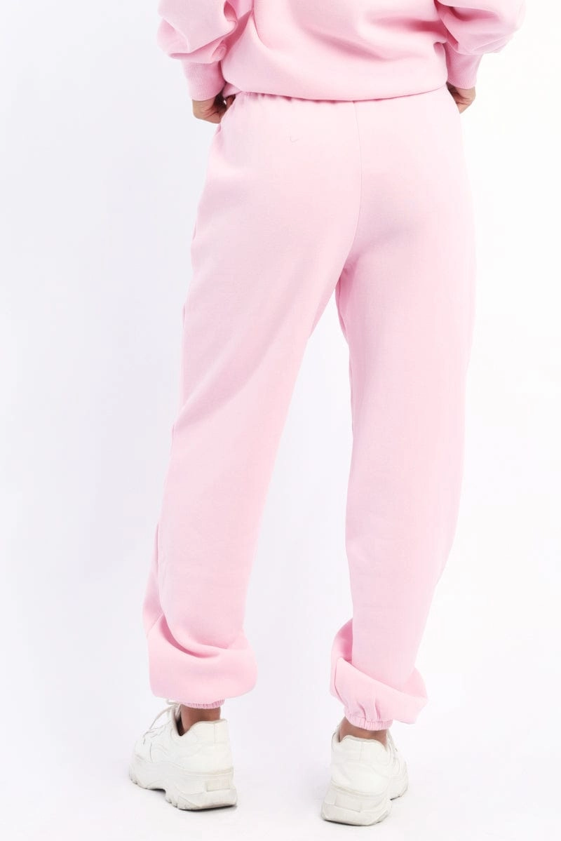 Pink Track Pants Jogger