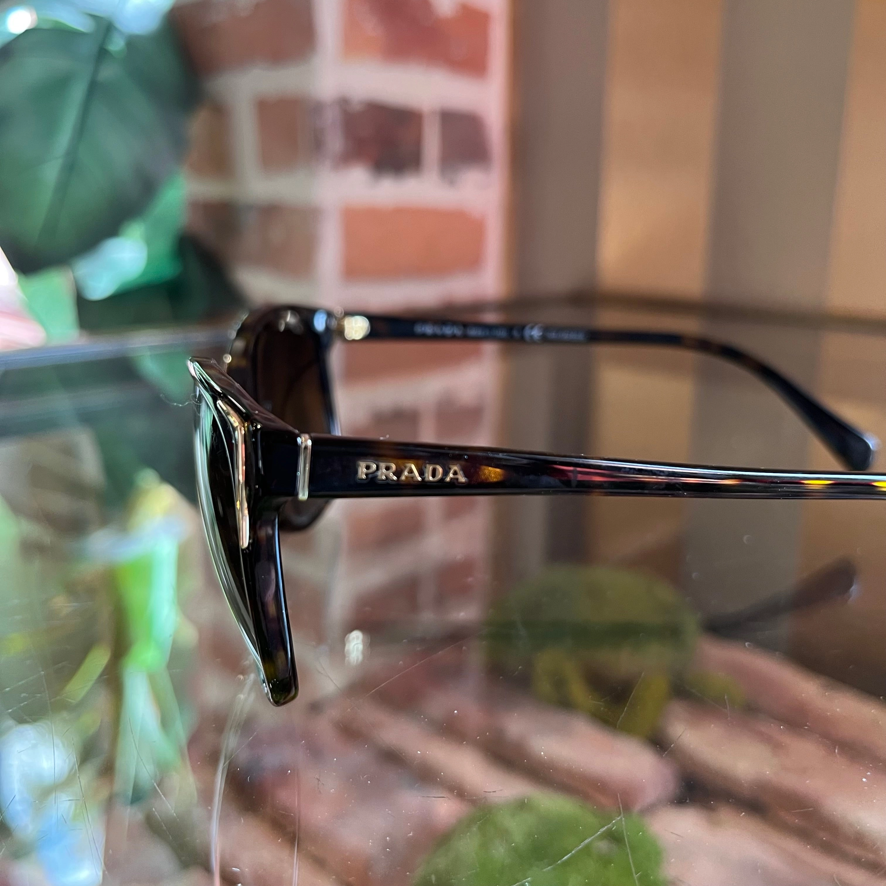 PRADA SPR010 Tortoise Sunglasses Polarized
