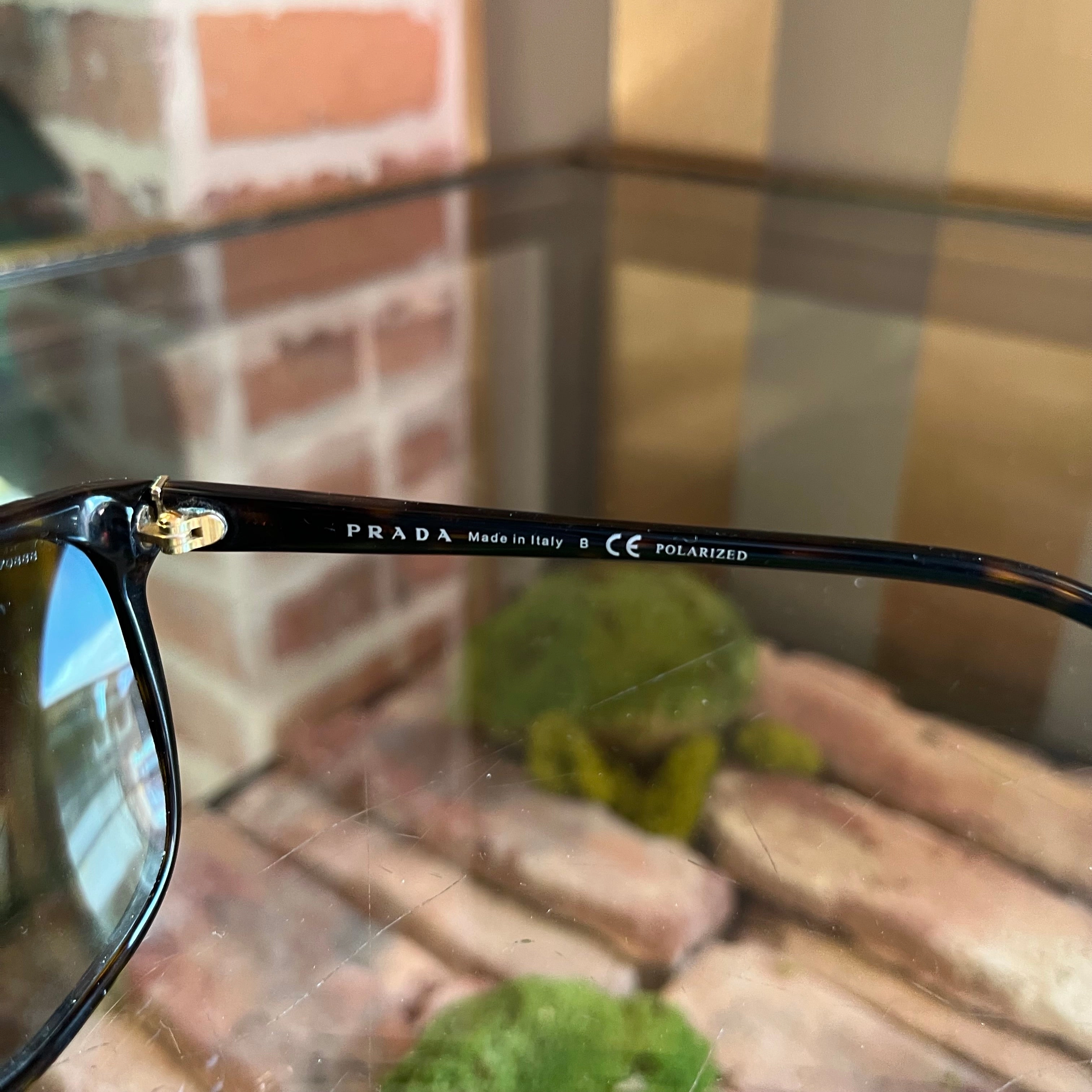 PRADA SPR010 Tortoise Sunglasses Polarized