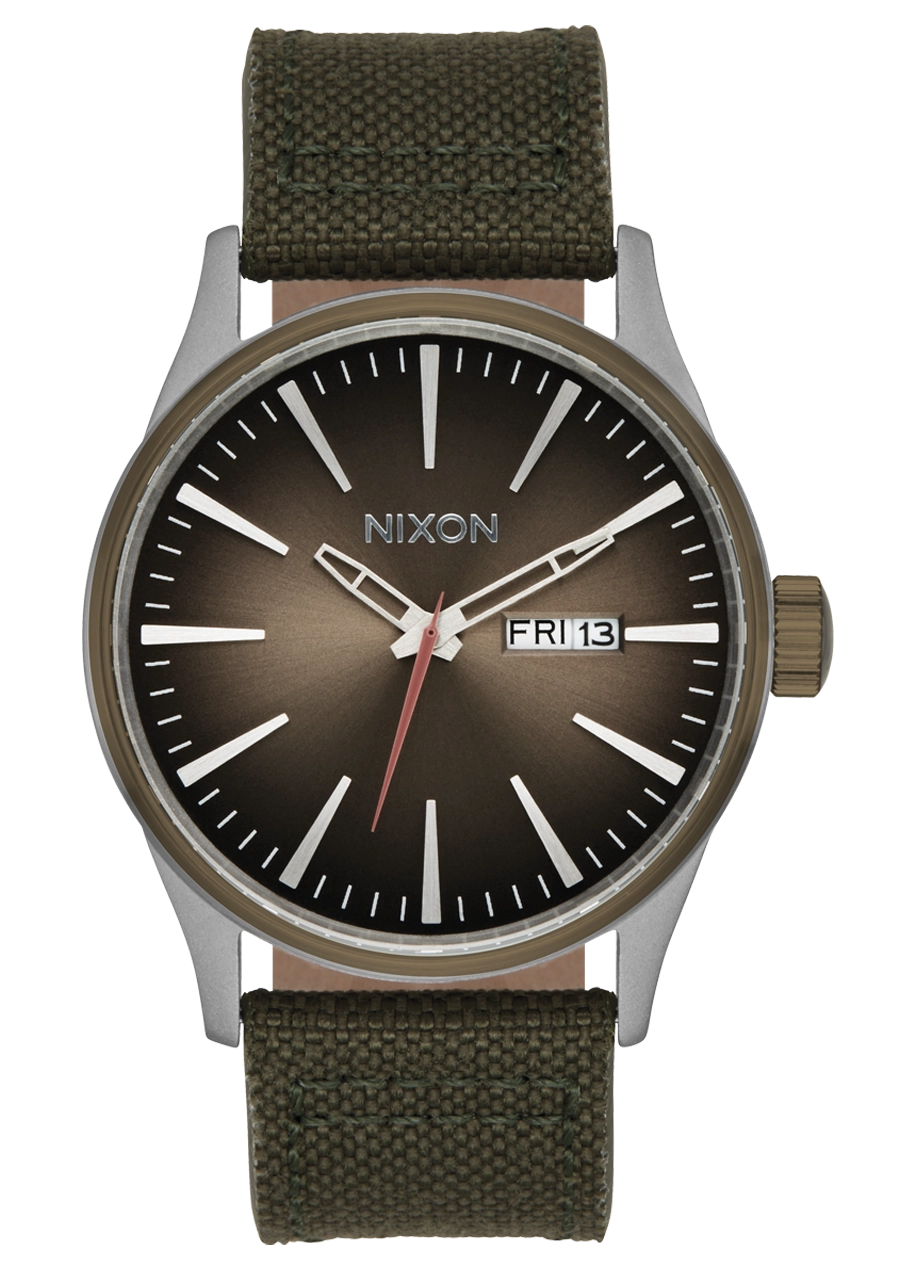 Sentry Nylon - Silver / Lt Brown / Forest