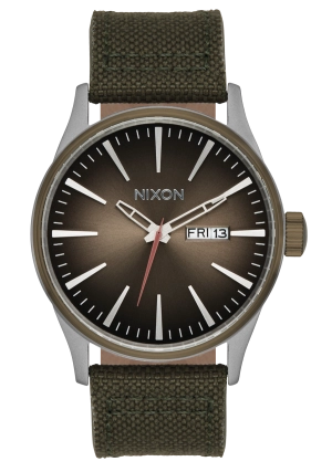 Sentry Nylon - Silver / Lt Brown / Forest