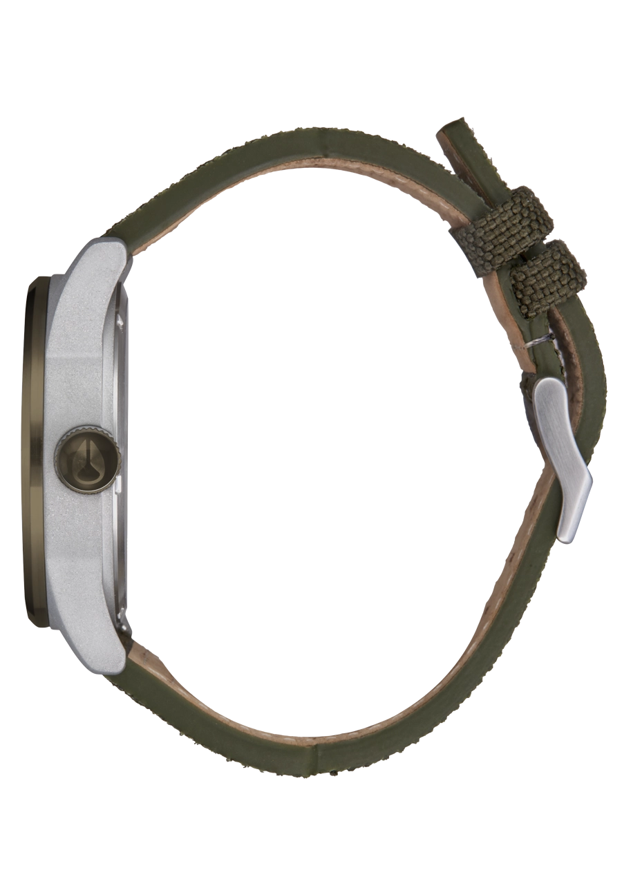 Sentry Nylon - Silver / Lt Brown / Forest