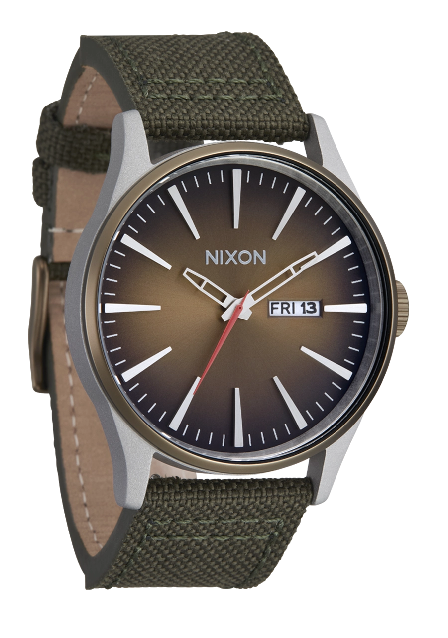 Sentry Nylon - Silver / Lt Brown / Forest
