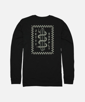 Snaker Long Sleeve - Black