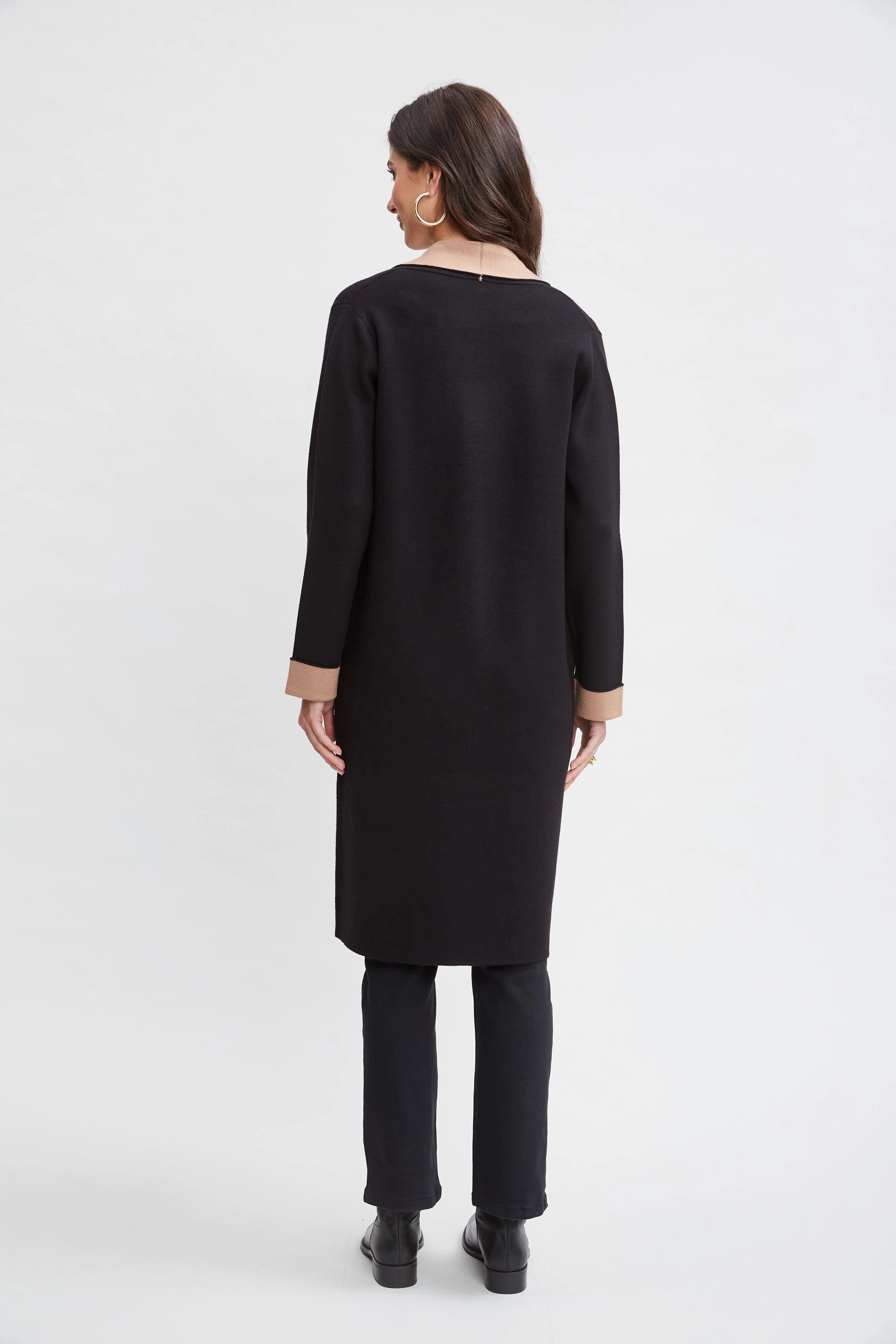 T-Tahari Color Block Cardigan