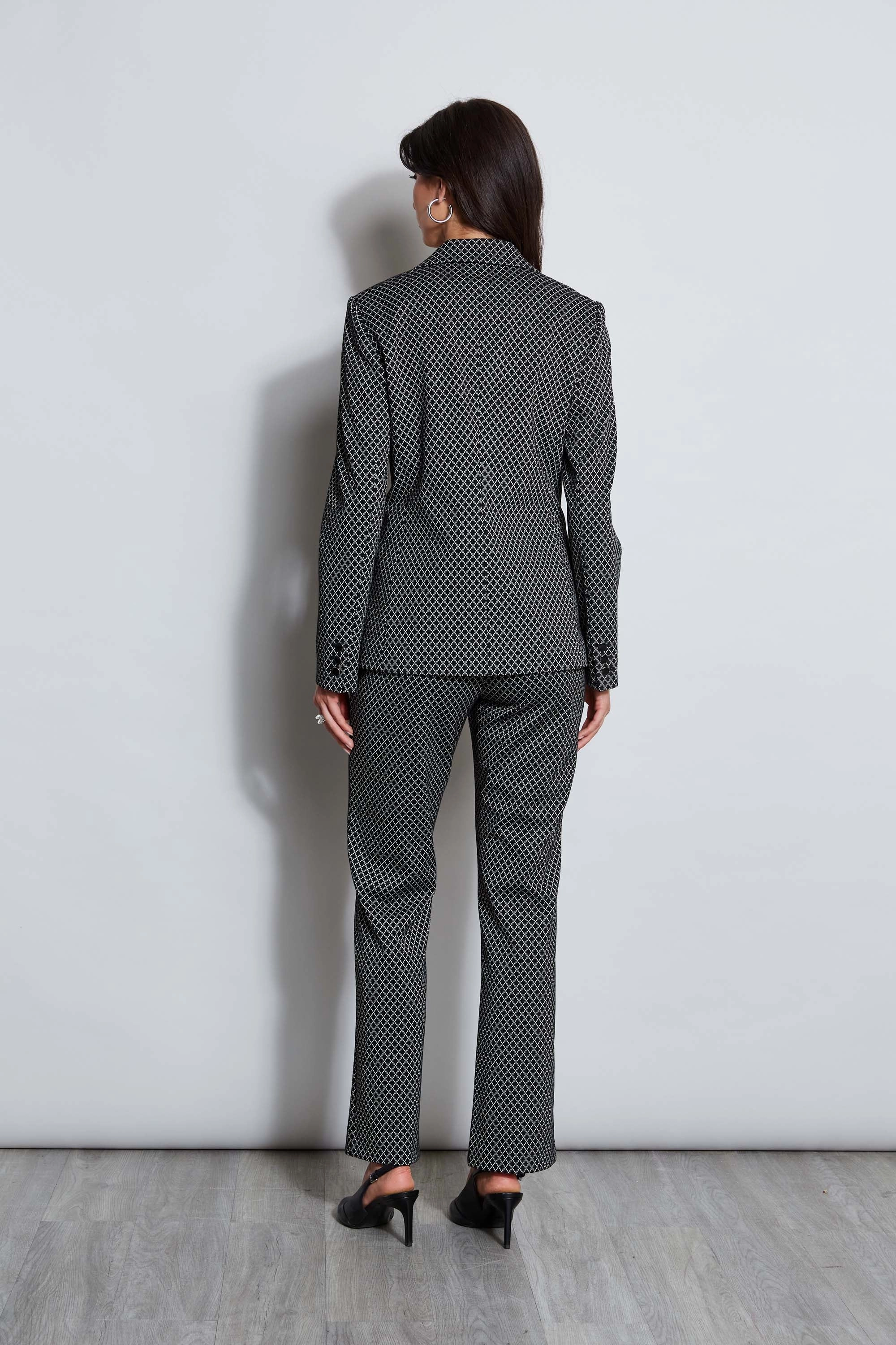 T-Tahari Deco Jacquard Blazer