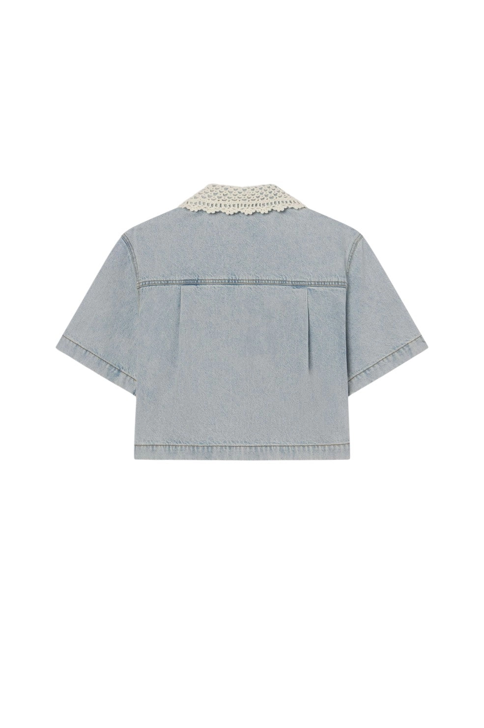 The Crochet Collar Shirt - Florida