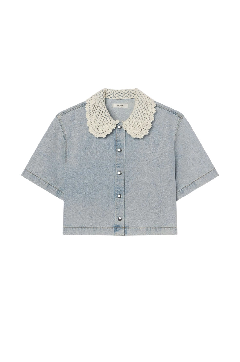 The Crochet Collar Shirt - Florida