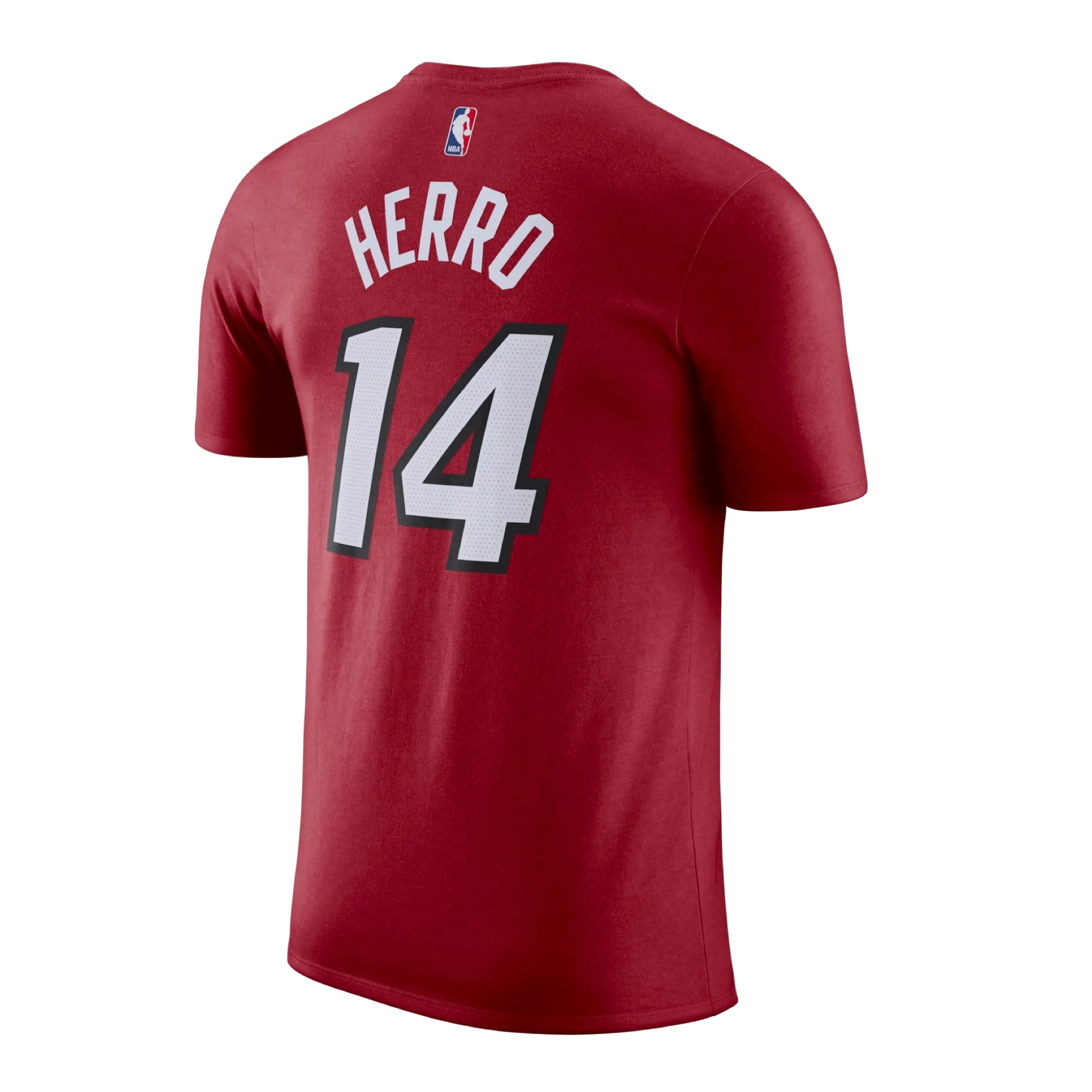Tyler Herro Nike Jordan Brand Statement Red Name & Number Tee