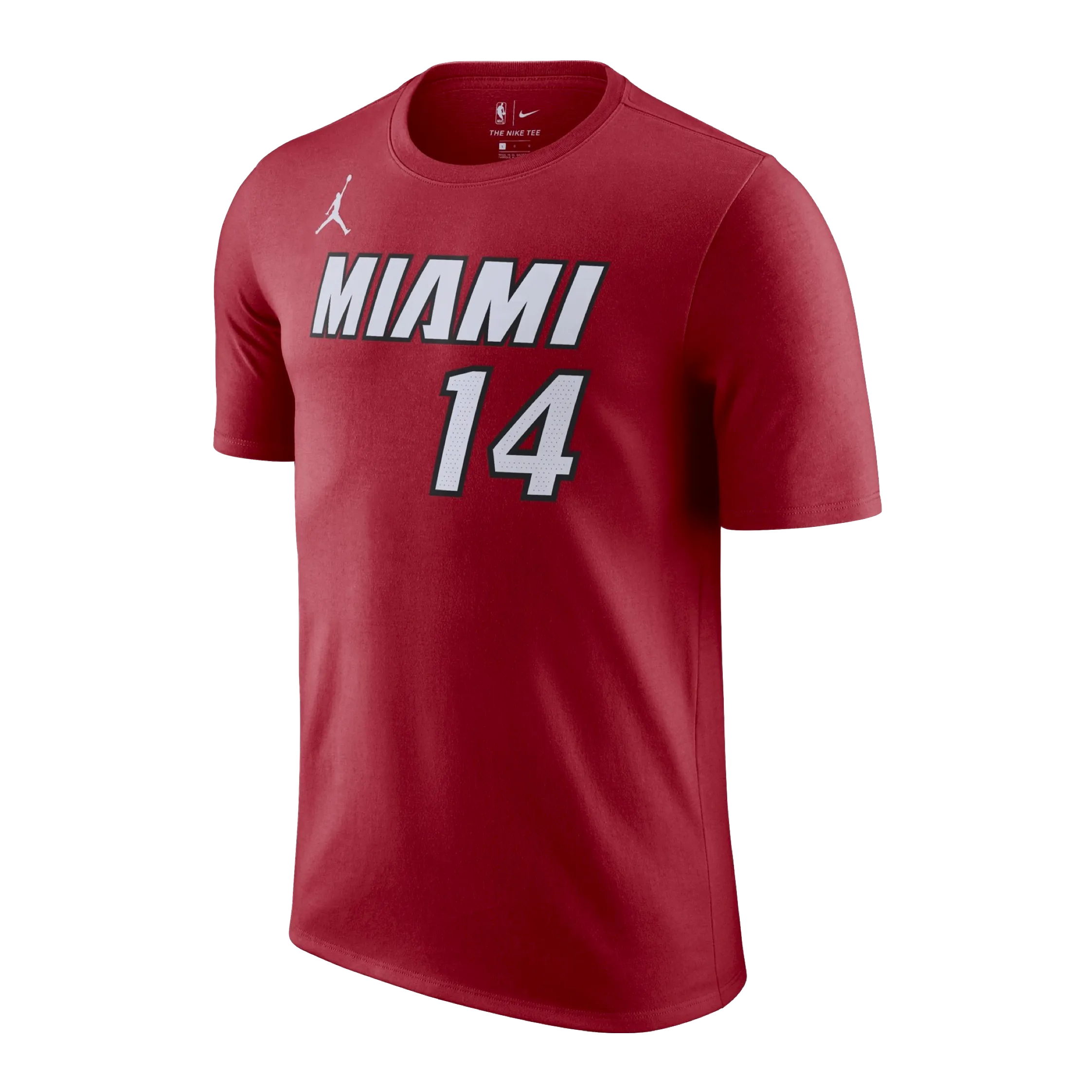 Tyler Herro Nike Jordan Brand Statement Red Name & Number Tee