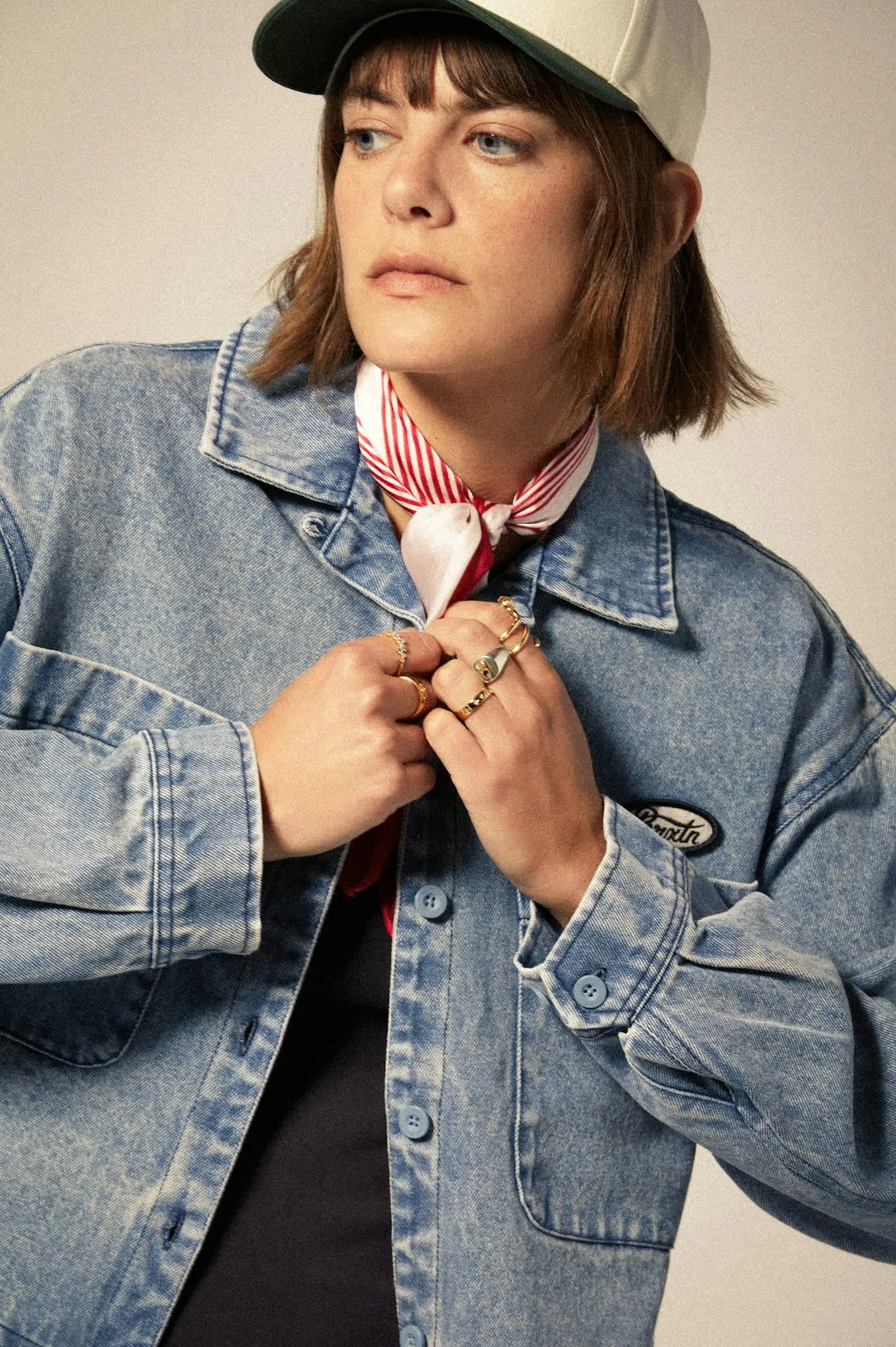 Utopia L/S Overshirt - Light Denim