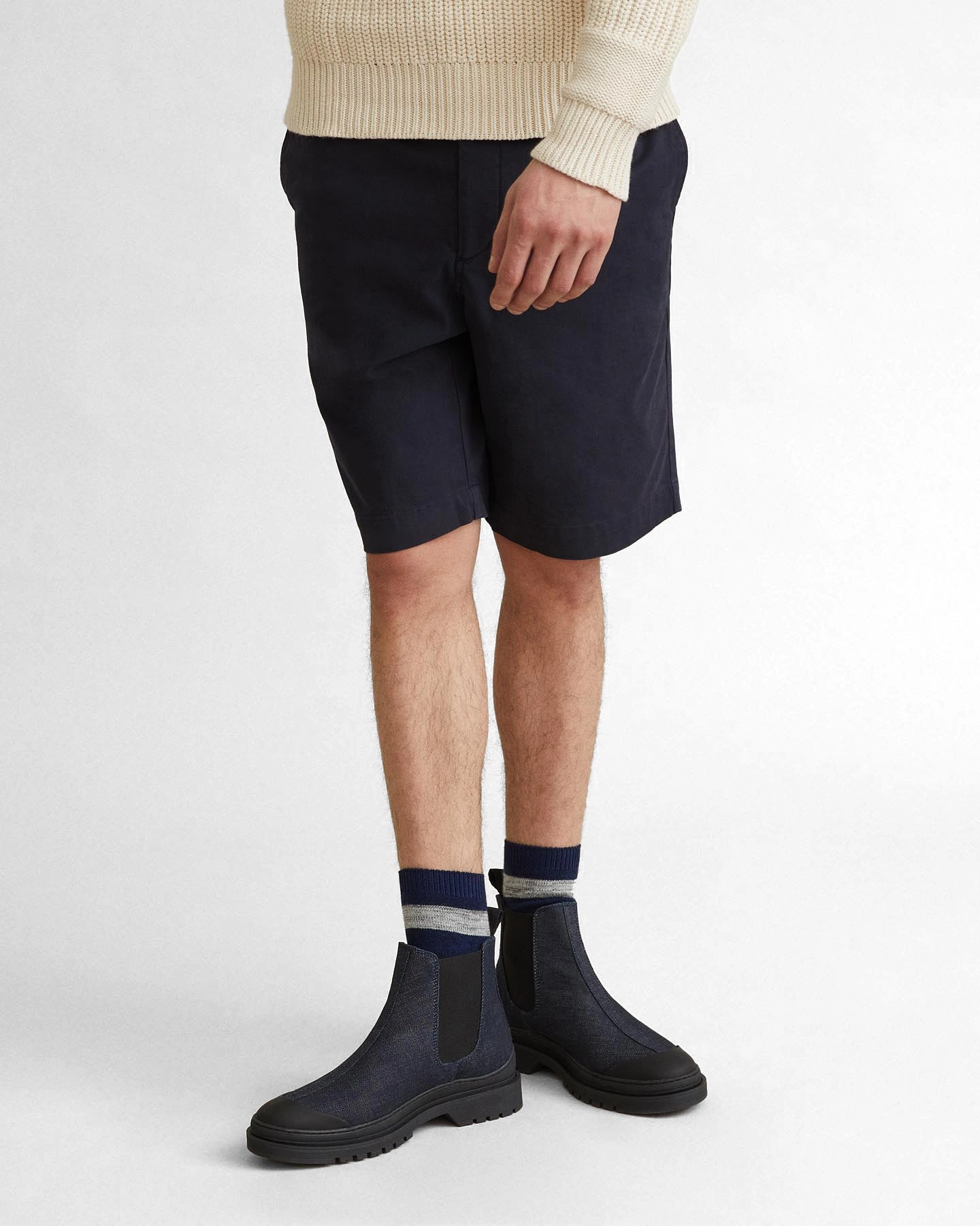 Wellington Men's Denim Chelsea Boot