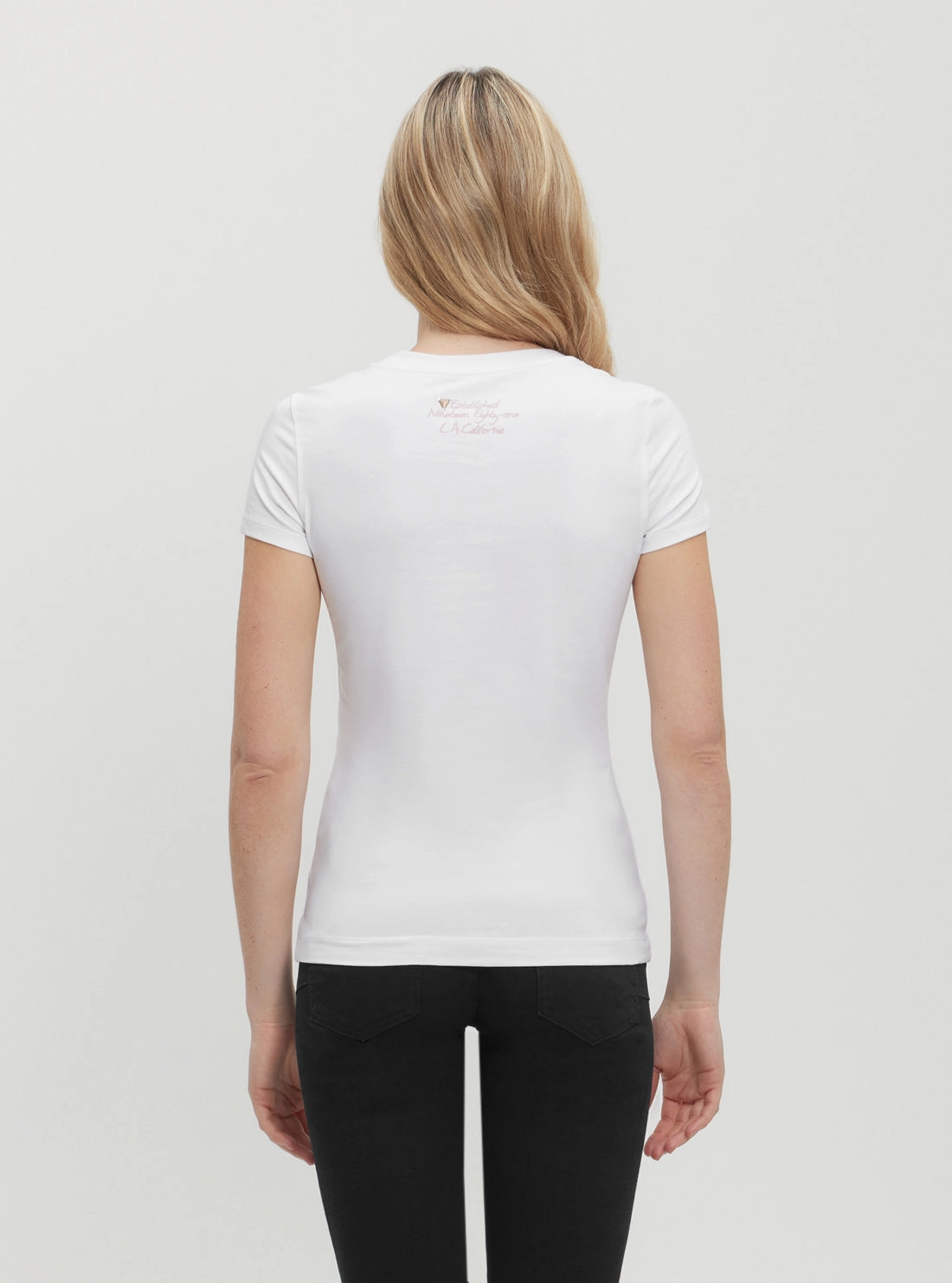 White Cheeta Logo T-Shirt