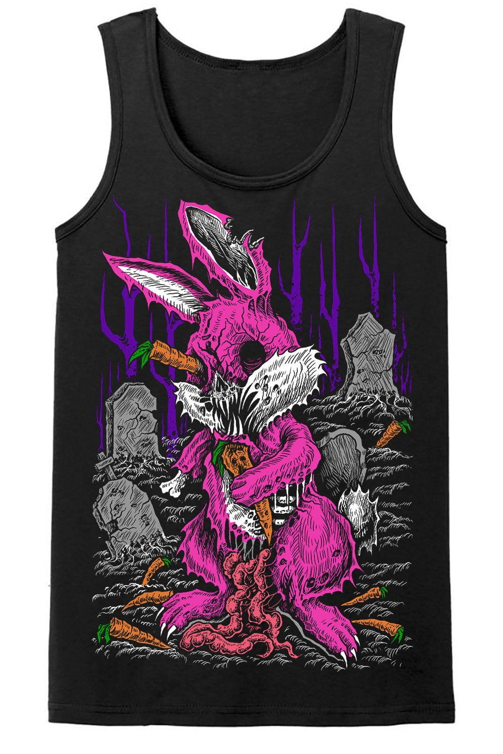 Zombunny T-shirt [CREEPY COLOR VERSION]